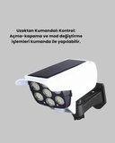 Uzaktan Kumandalı Güneş Enerjili Led Güvenlik Lambası Kamera Tipi Hareket Sensörlü Yeni Nesil -MİRAYLİFE