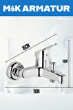 KROM MİX BANYO BATARYASI ÇEŞMESİ