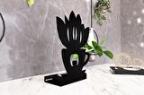 M&C Concept Coffee Tekli Metal Mumluk - Siyah