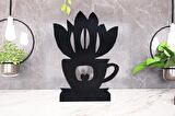 M&C Concept Coffee Tekli Metal Mumluk - Siyah