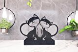 M&C Concept Cats Tekli Metal Mumluk - Siyah