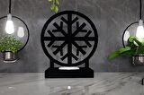 M&C Concept Motif Model -2 Tekli Metal Mumluk - Siyah