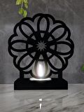 M&C Concept Motif Model -5 Tekli Metal Mumluk - Siyah