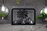 M&C Concept Beach 3'lü Metal Mumluk - Siyah