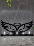 M&C Concept Angel 5'li Metal Mumluk - Siyah