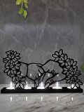 M&C Concept Love Model-1 5'li Metal Mumluk - Siyah
