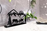 M&C Concept Deer 5'li Metal Mumluk - Siyah