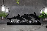 M&C Concept Yunus 5'li Metal Mumluk - Siyah