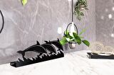 M&C Concept Yunus 5'li Metal Mumluk - Siyah