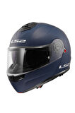 STROBE 2 MAT NAVY MAVİ MOTOSİKLET KASKI