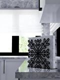 M&C Concept Kar Tanesi Metal Desenli Peçetelik - Siyah