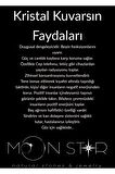 Kalp Şekilli Kristal Kuvars Doğal Taş Kolye