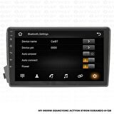 Araç Multimedya Ssangyong Korando Android 12 Carplay 4Gb Ram + 64Gb Hdd Navigasyon Ekran MYW