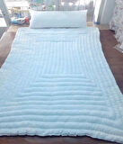 Babaanne Yorganı, El Yapımı Tek Kişilik Pamuklu Yorgan (155x215)