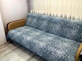 Pamuklu Kaymaz Ebruli Koltuk-Çekyat Örtüsüü (15 RENK)