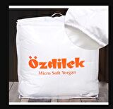 Özdilek Microsoft Mikrofiber Tek Kişilik Silikon Beyaz Yorgan (155x215)
