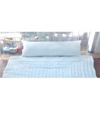 Karı Koca Yastığı, Doğal Pamuk Yastık, Double Size Uzun Maxi Boy Yastık (50x150)