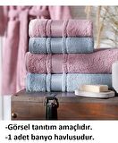 Özdilek Colourist %100 Pamuk Banyo Havlusu (90x150)-Pembe