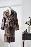 Özdilek Tek Bornoz Şalyaka Kadife-Hawai Eclectic Kahve (L Beden)