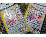 Bio Mix 6lı Mikrofiber Baklava Desen Temizlik ve Cam Bezi (30x40)