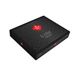 Cotton Box Dark Ranforce Çift Kişilik Nevresim Takımı Round Gri