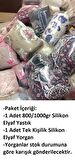 Deluxe Öğrenci Seti, Tek Kişilik Silikon Yorgan+Yastık Seti 