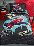 Özdilek Lisanslı Fitted Çarşaflı Tek Kişilik Çocuk Nevresim Takımı-Spiderman Street Gri