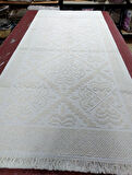 Pamuklu Bukle Lüks Kilim, Yolluk (80x300)-Krem