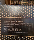 Özdilek Modern Line Çift Kişilik Battaniye Seti (220x240)-Piramit Gri
