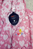 Özdilek Free Set Bornoz Tweety Heart Pembe 1-2 Yaş
