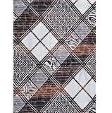 Polo Life Savan 4m2 Pamuklu Lastiksiz Halı Ört, Çok Amaçlı, Piknik Ört (170x245)-Kareli Kahve