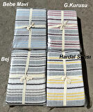 Livdora Serena Pamuklu Battaniye (190x230) - Bebe Mavi