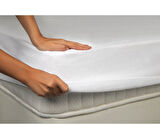 Özdilek Fitted Sıvıyı Hapseden Pamuklu Çift Kişilik Battal Sıvı Geçirmez Havlu Alez (180x200)