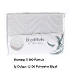 Özdilek Ranforce Kapitoneli Fitted Tek Kişilik Alez Yeni (100x200+35)