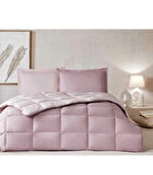 Özdilek %100 Pamuk (Çarşafı Lastikli) Tek Kişilik Yatak Seti-Colourist Rose Pudra