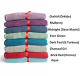 Özdilek Svv Border Kalın ve Süper Emici Yeni Seri Banyo Havlusu (76x147) - Dark Teal (Koyu Turkuaz)