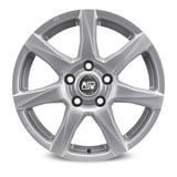 MSW 77 5X112 8X18 ET 40 CB 66,6 FULL SILVER (4 ADET)
