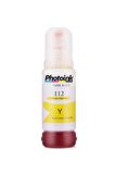 Proprint Epson Photoİnk 112 L6490 L6550 L6570 M1540 Sarı Muadil Mürekkep 7500 Sayfa