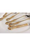 ROYAL MADEMOISELLE Margaret 36 Parça Kaşık Çatal Bıçak Takımı - Gold