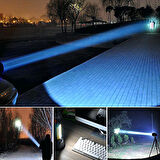 Projektor Modeli Zoomlu Şarjlı El Feneri  Wt-129