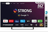 Strong MT50EG8000F Frameless 4K Ultra HD 50" 127 Ekran Uydu Alıcılı Google Smart LED TV