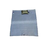 MİT - 23 350 GR ELYAF+200 GR PELUŞ POLARLI YASTIKLI BATTANİYE TİPİ UYKU TULUMU HAKİ