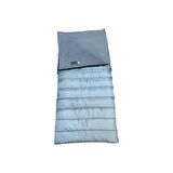 MİT -23 350 GR ELYAF+200 GR PELUŞ POLARLI BATTANİYE TİPİ UYKU TULUMU GRİ