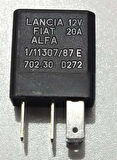 Mta 3615 0603010 Micro Röle 12V 20 Amper 4 Fişli Siyah 46520421