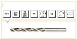 MTE HSS DIN 338/R-N SİL.SAPLI KISA MAT. UCU-HADDELİ 4,5 mm(10 AD)