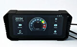 XYauto motosiklet navigasyon carplay androidauto ön arka çift kamera kayıt dvr Lastik basinc gostergeli