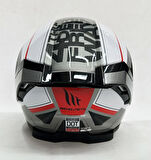 MT Thunder 4 sv Freeway Şefaf Vizörlü Kask Parlak Renk - Iç Güneş Vizörlü L