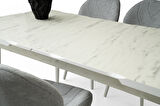 ARGUN HG MASA, CALIA SANDALYE, MARMO, 160x90