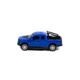 Metal Ford Ranger Pikap Çek Bırak Işıklı Mavi 12 Cm