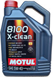 MOTUL 8100 X CLEAN 5W40 4L 2025 ÜRETİM